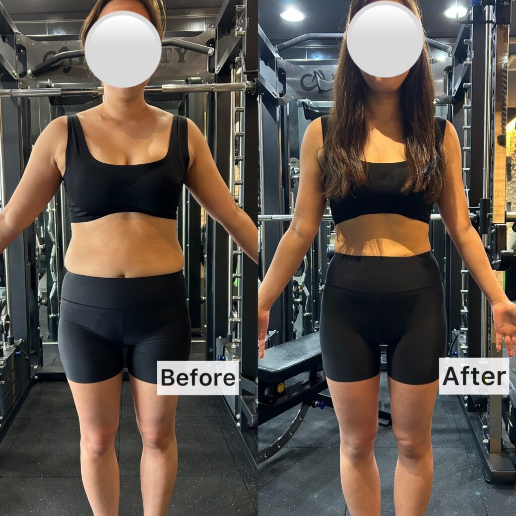 女性でダイエットに成功された方の画像